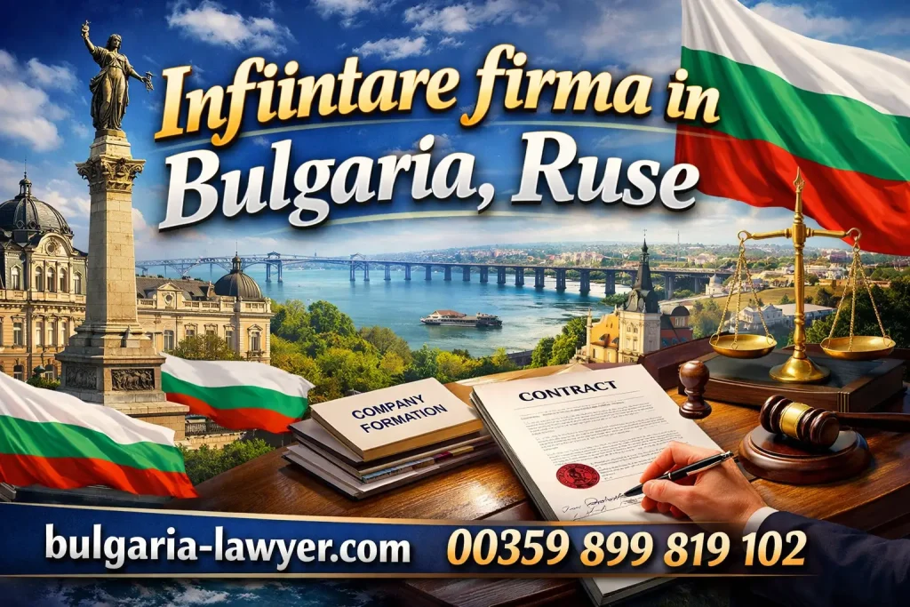 nfiintare firma in Bulgaria, Ruse | bulgaria-lawyer.com