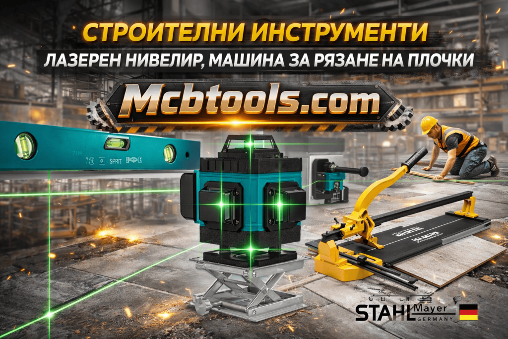 Качествени строителни инструменти | McbTools.com